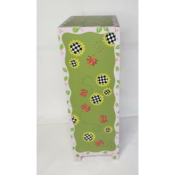 Vintage Growth Cooperate Co 2004 Mini Dresser Earrings Pin Bracelet Organizer - Picture 4 of 8